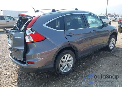 2015 Honda Cr-V Ex-L z USA, uszkodzony, nr VIN 5J6RM4H77FL028903